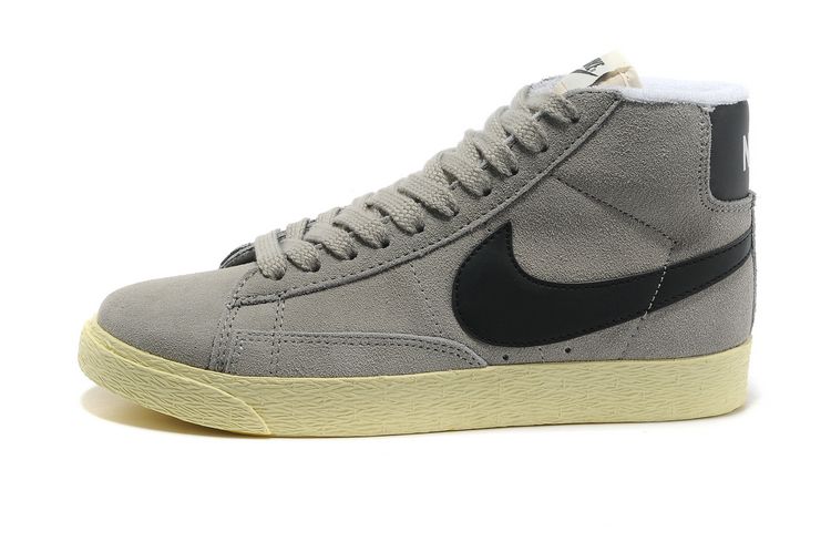 Nike Blazer Mid Suede millesime femmes chaussures gris noir (4)